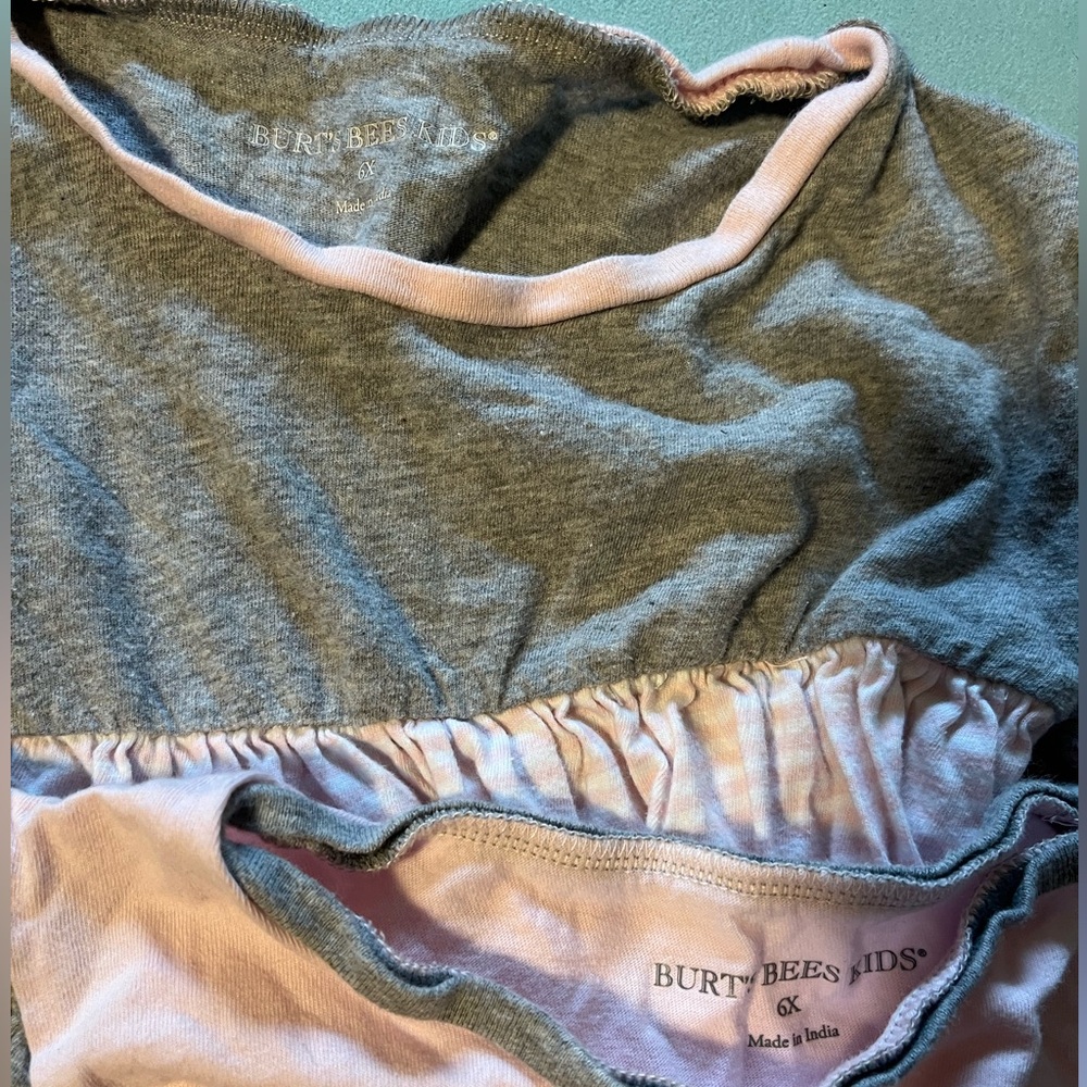 Burt’s bees organic girls dress bundle